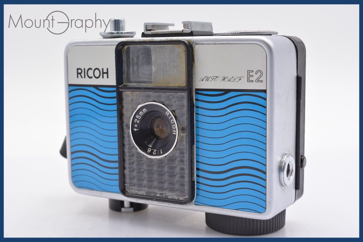 RICOH リコーAUTO HALF オートハーフ E2 1:2.8 25mm 売り切れ RICOH AUTO HALF E2（中古 フィルムカメラ 35mm ハーフ