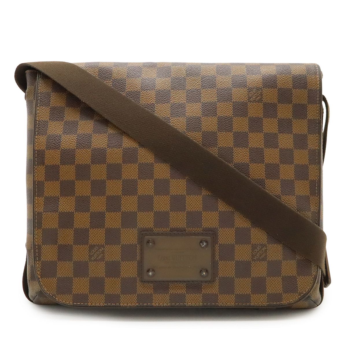 LOUIS VUITTON ルイ ヴィトン ダミエ ブルックリンMM ショルダーバッグ メッセンジャーバッグ 斜め掛け N51211