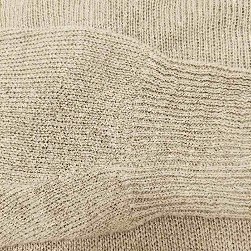 コモリ COMOLI 美品 22SS ヘンプ ガンジーニット セーター v01-06005 