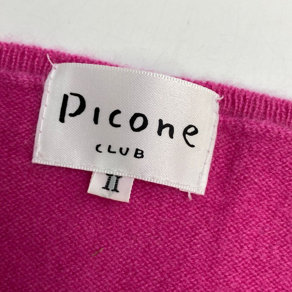 サイズ：2 PICONE CLUB ピッコーネクラブ カシミヤニット