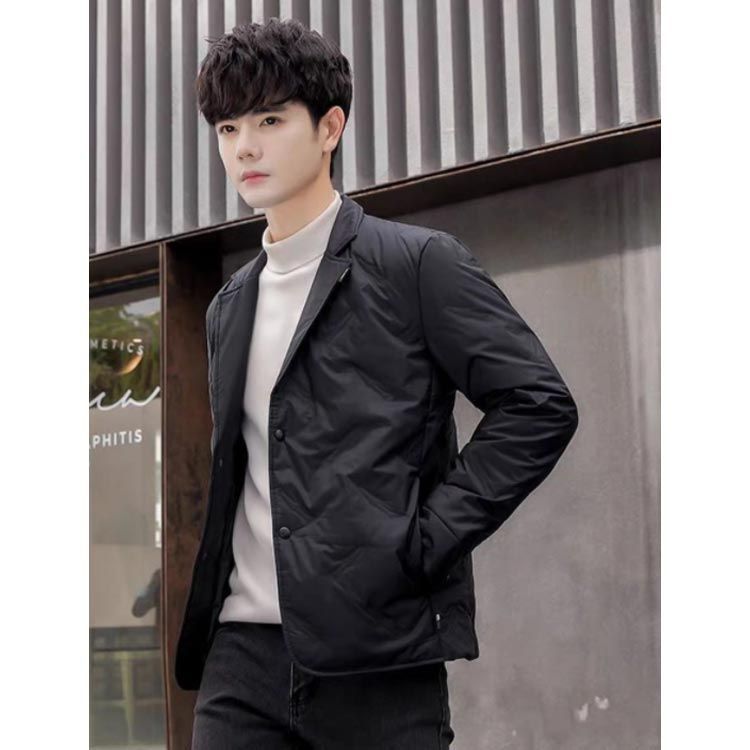 ダウンコート スーツ ビジネス アウター メンズ テーラードジャケット