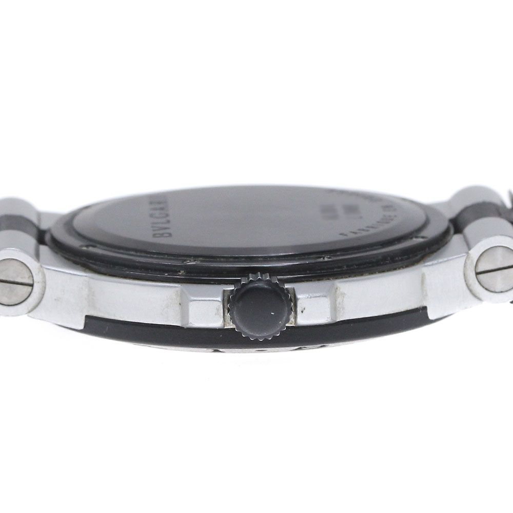 ブルガリ BVLGARI AL38A アルミニウム デイト 自動巻き メンズ