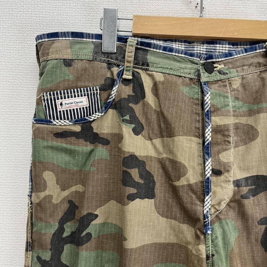 Porter Classic ポータークラシック リメイクカモフラカーゴパンツ