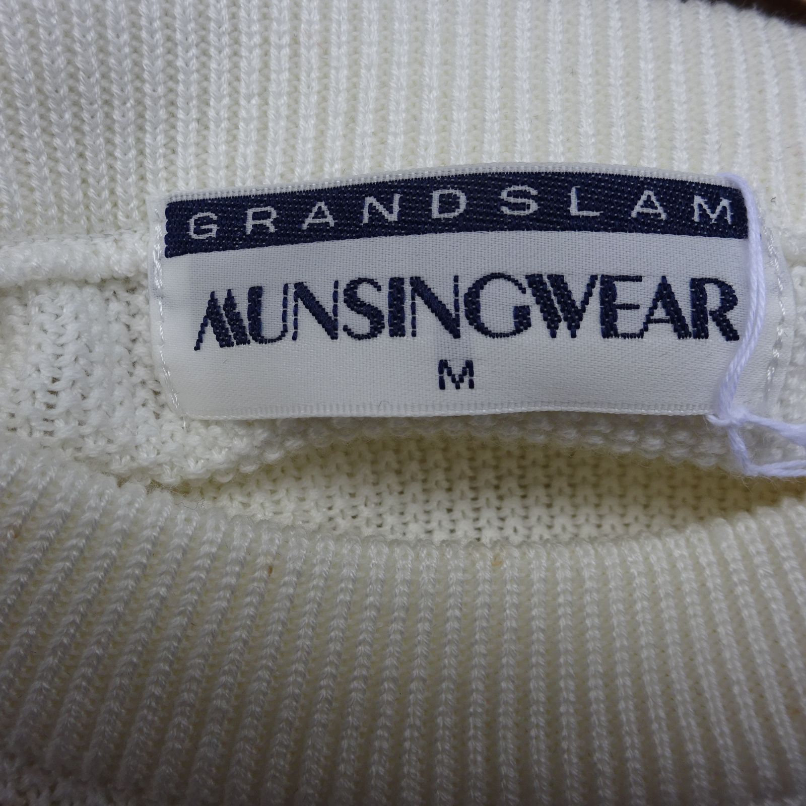 Munsingwear コットンニット セーター M サイズ ロゴ ペンギン