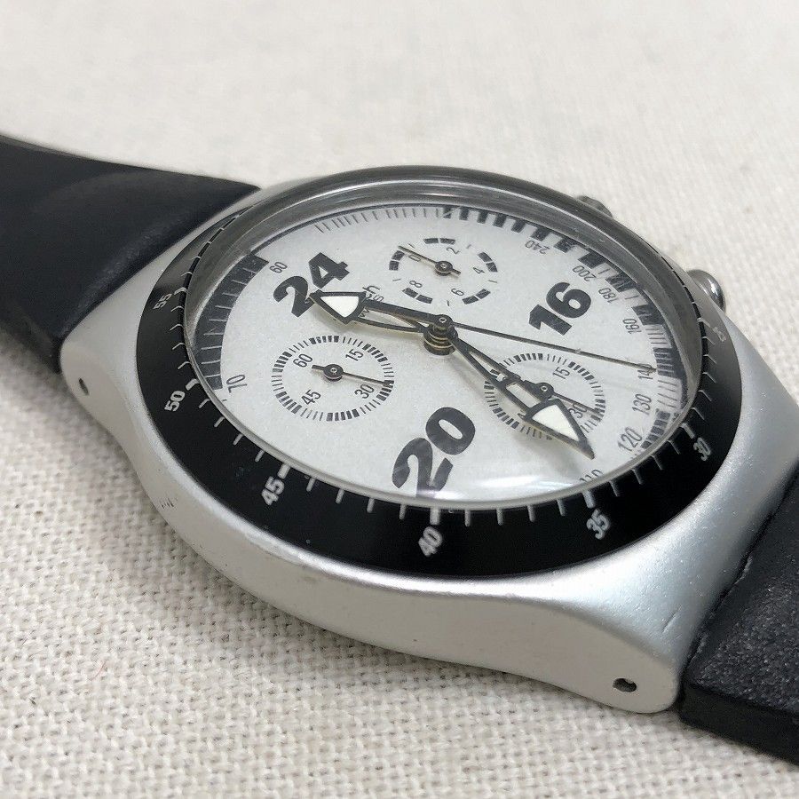 swatch IRONY ALUMINIUM スウォッチ アイロニー クロノグラフ