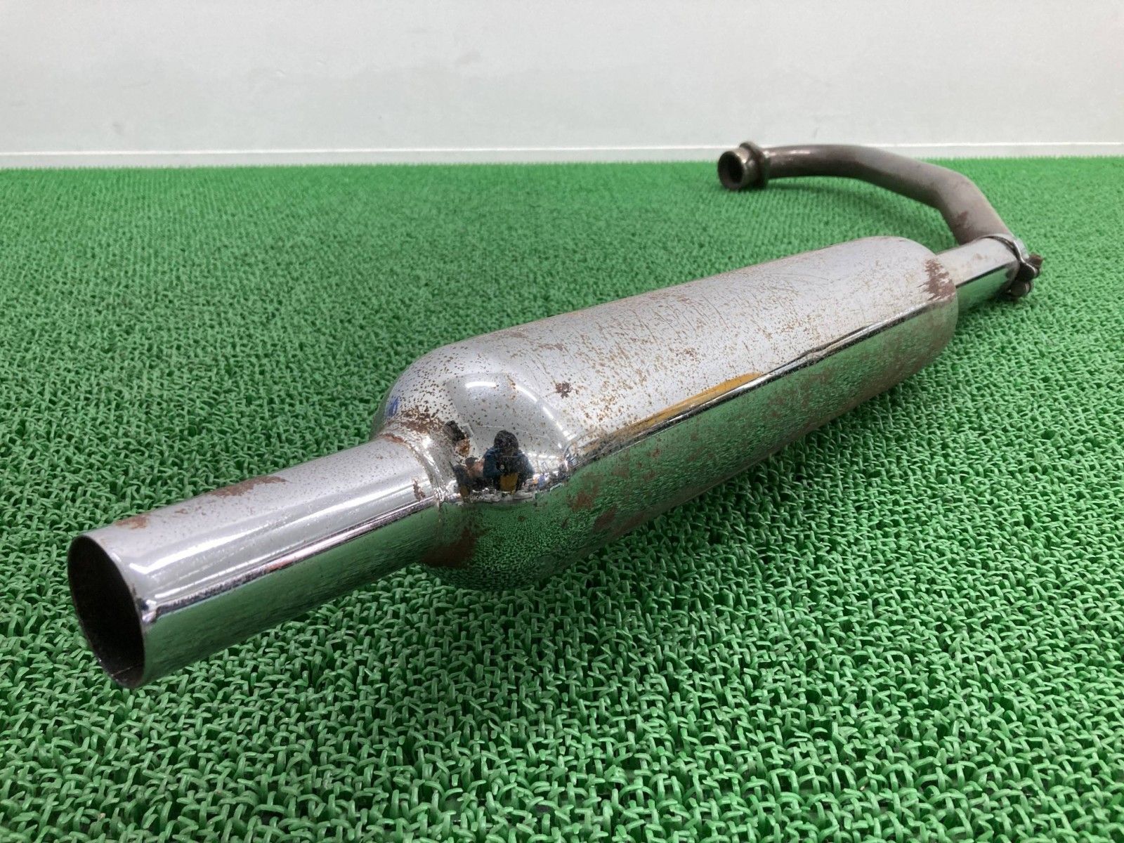 SR400 社外マフラー デイトナ製SR400 マフラー 社外 中古 1JR 2H6 スチール ブラン