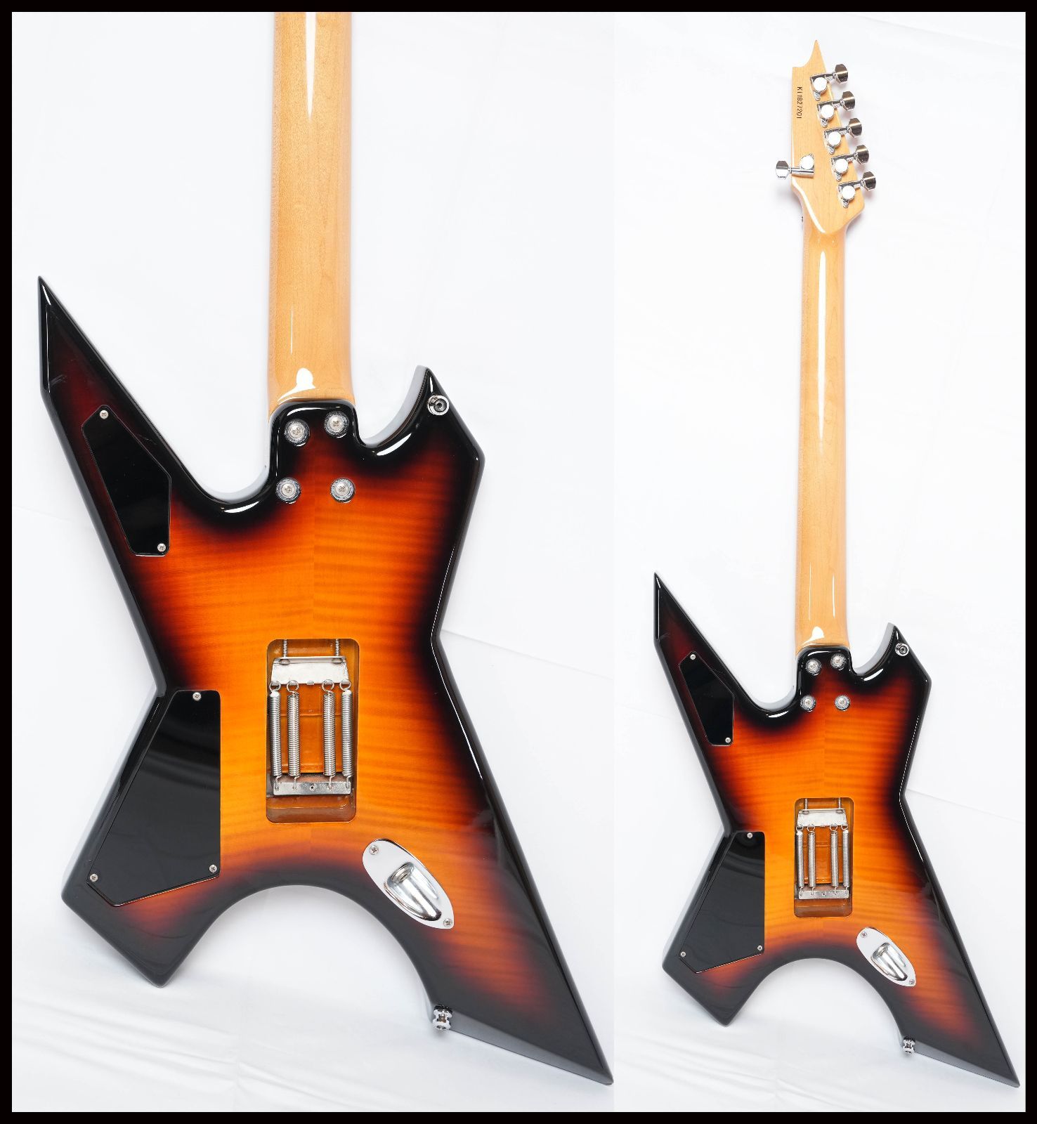 killer ダガー ☆Killer☆KG-EXPLODER Flamed Maple Top 3TS 美品 キラー 2018