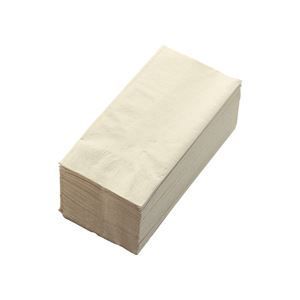 まとめ ナプキン 2PLY 8つ折 未晒し 2PU-28C 1パック 50枚 ×10セット