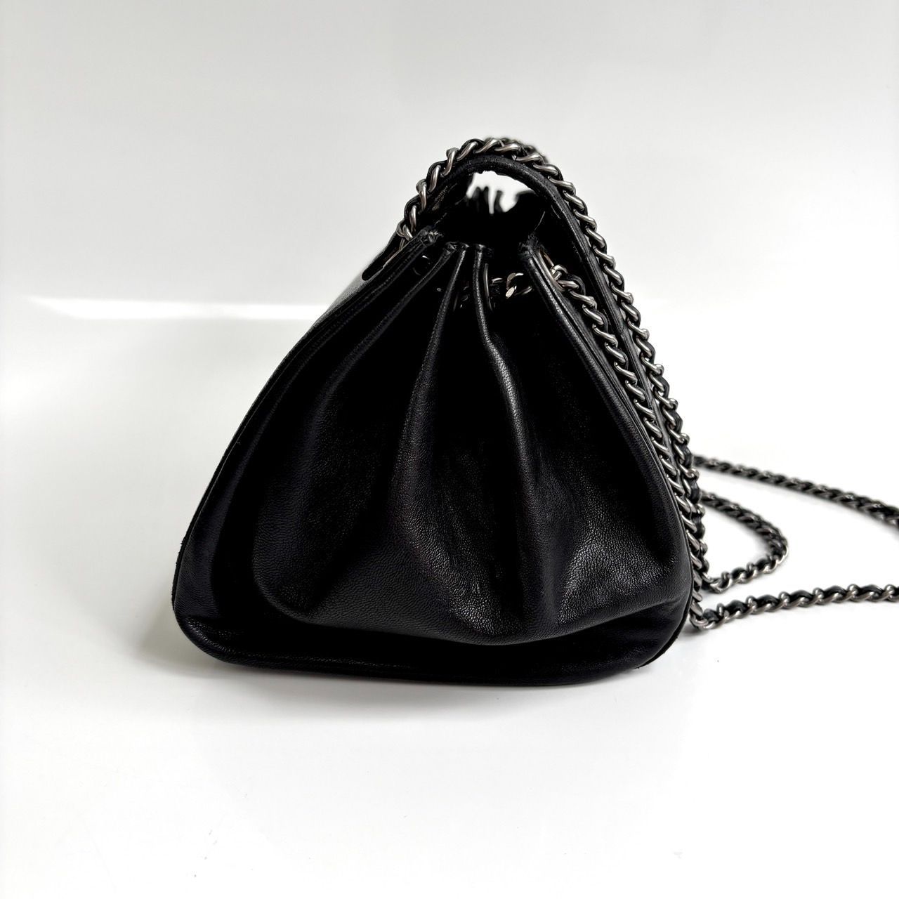 美品◎CHANEL シャネル 2.55 チェーン Wチェーン ショルダーバッグ