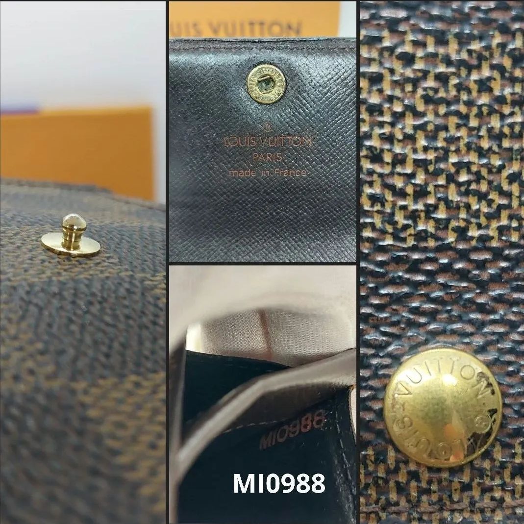 ヴィンテージ】ルイヴィトン ダミエ ポルトモネ プラ コイン