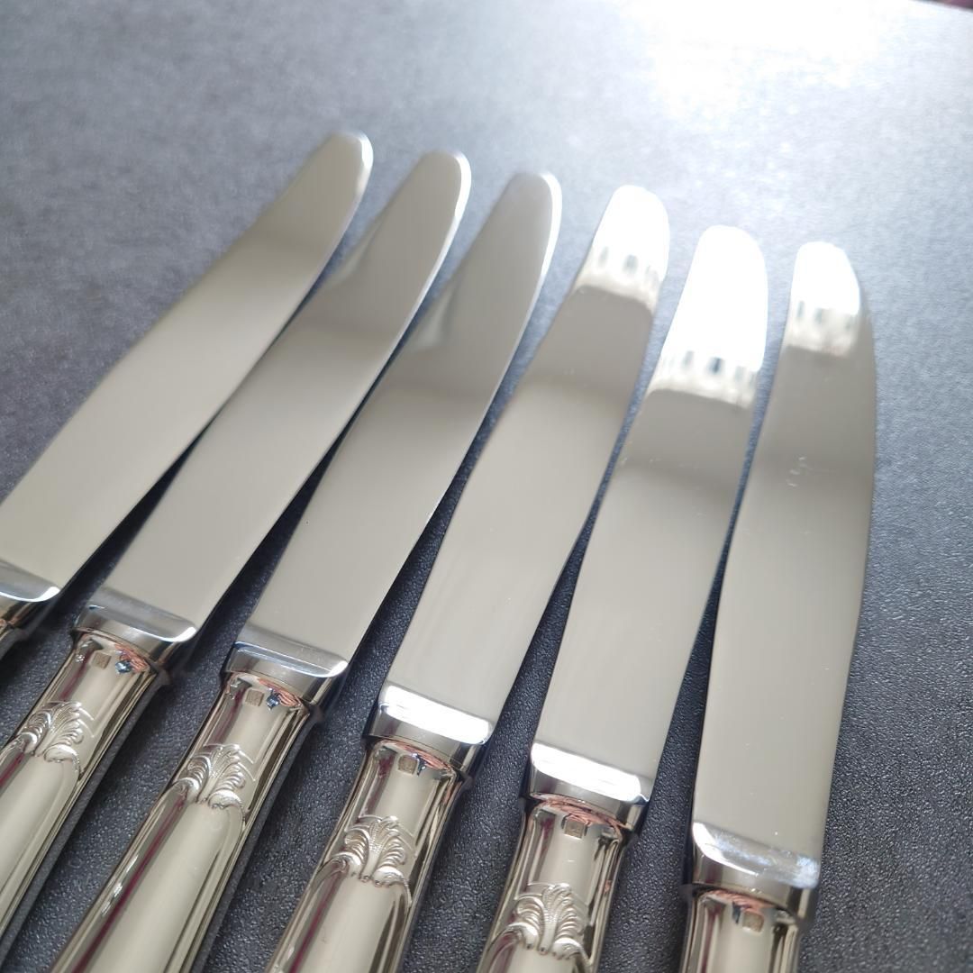 クリストフル ポンパドール テーブルナイフ 6点 SKLAD-KIRPICHA_RU