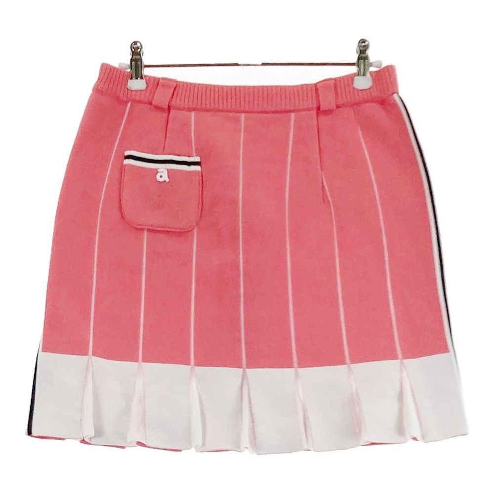 美品⛳️ アルチビオ スカート ベルト付き　レディース38 セール】<LADIES>ベルト付きギャザースカート（スカート