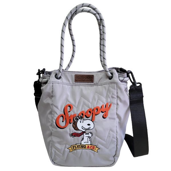 OUTDOOR PRODUCTS アウトドアプロダクツ 巾着型 刺繍 PEANUTS