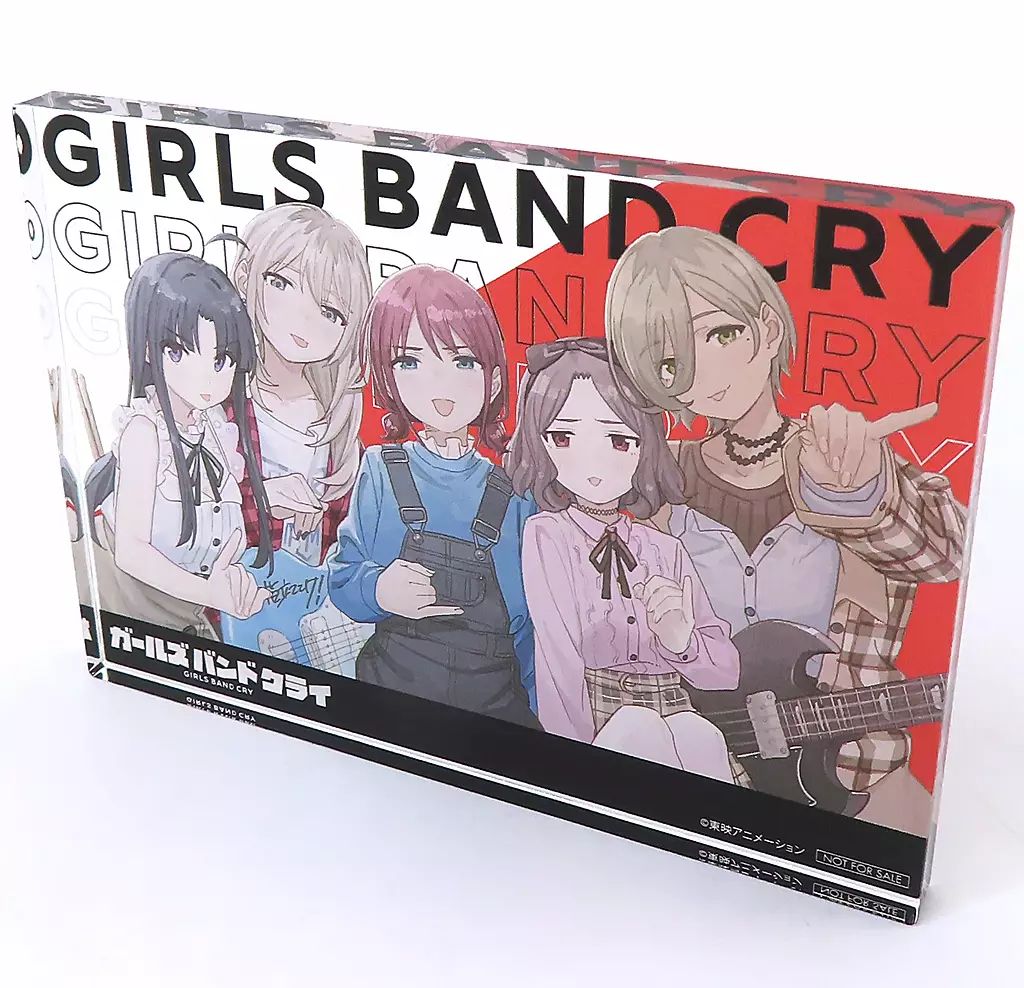 ガールズバンドクライ アニメイト全巻購入特典 アクリルブロック 中古】アクリルスタンド・アクリルパネル トゲナシトゲアリ