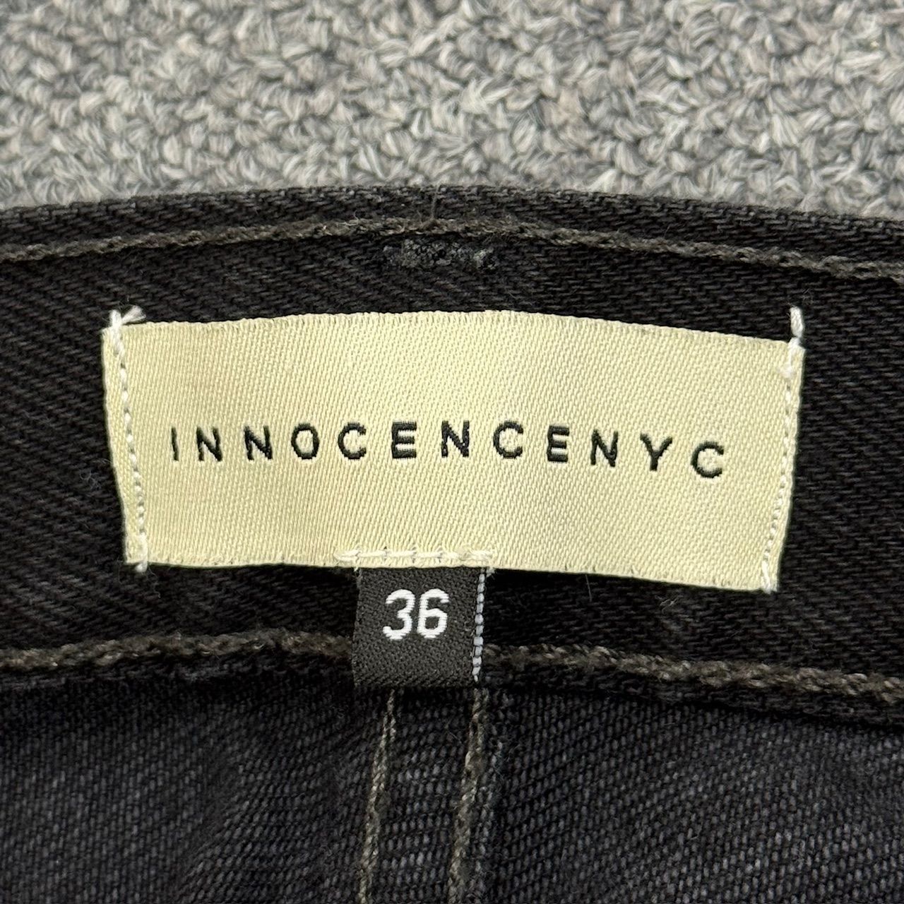 INNOCENCE NYC Flowers Embroidery Denim Pants フラワー刺繍デニム 
