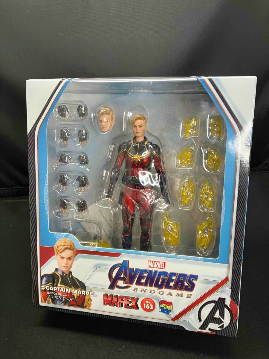 未開封品 #1 メディコム・トイ CAPTAIN MARVEL(Endgame Ver.) MAFEX No