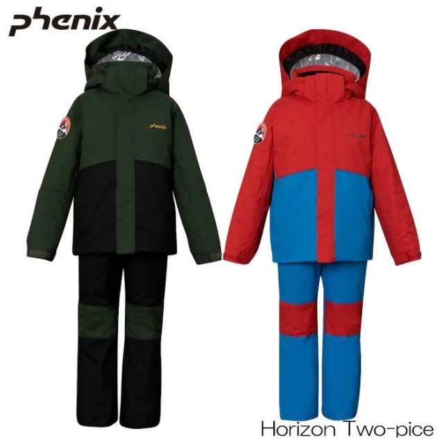フェニックス スキーウェア 上下セット キッズ ジュニア 23-24 PHENIX Horizon JR TWO-PIECE ESB232P81 こども用 スキースーツ セット