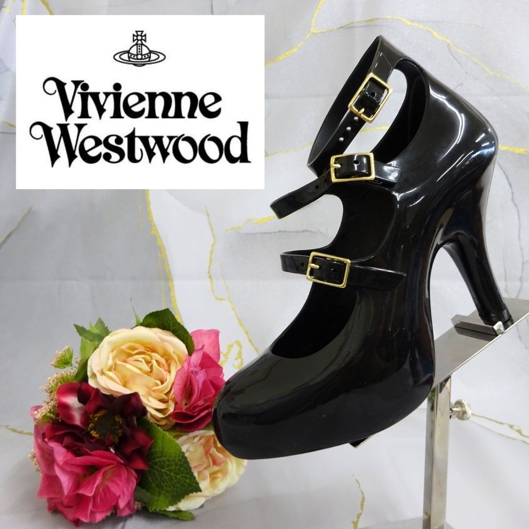 Vivienne Westwood × melissa 黒 ハイヒール