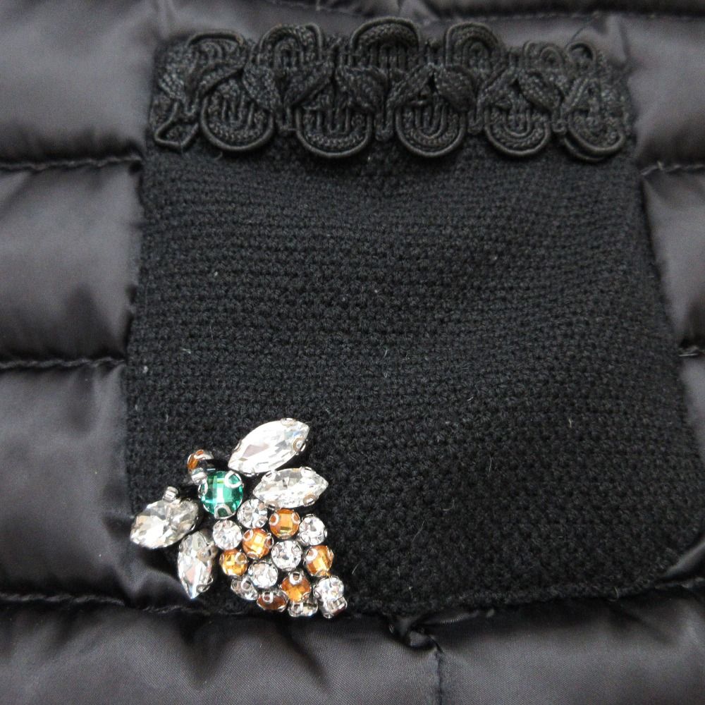 美品 Super Beauty スーパービューティー 刺繍 ビジュー ニット 