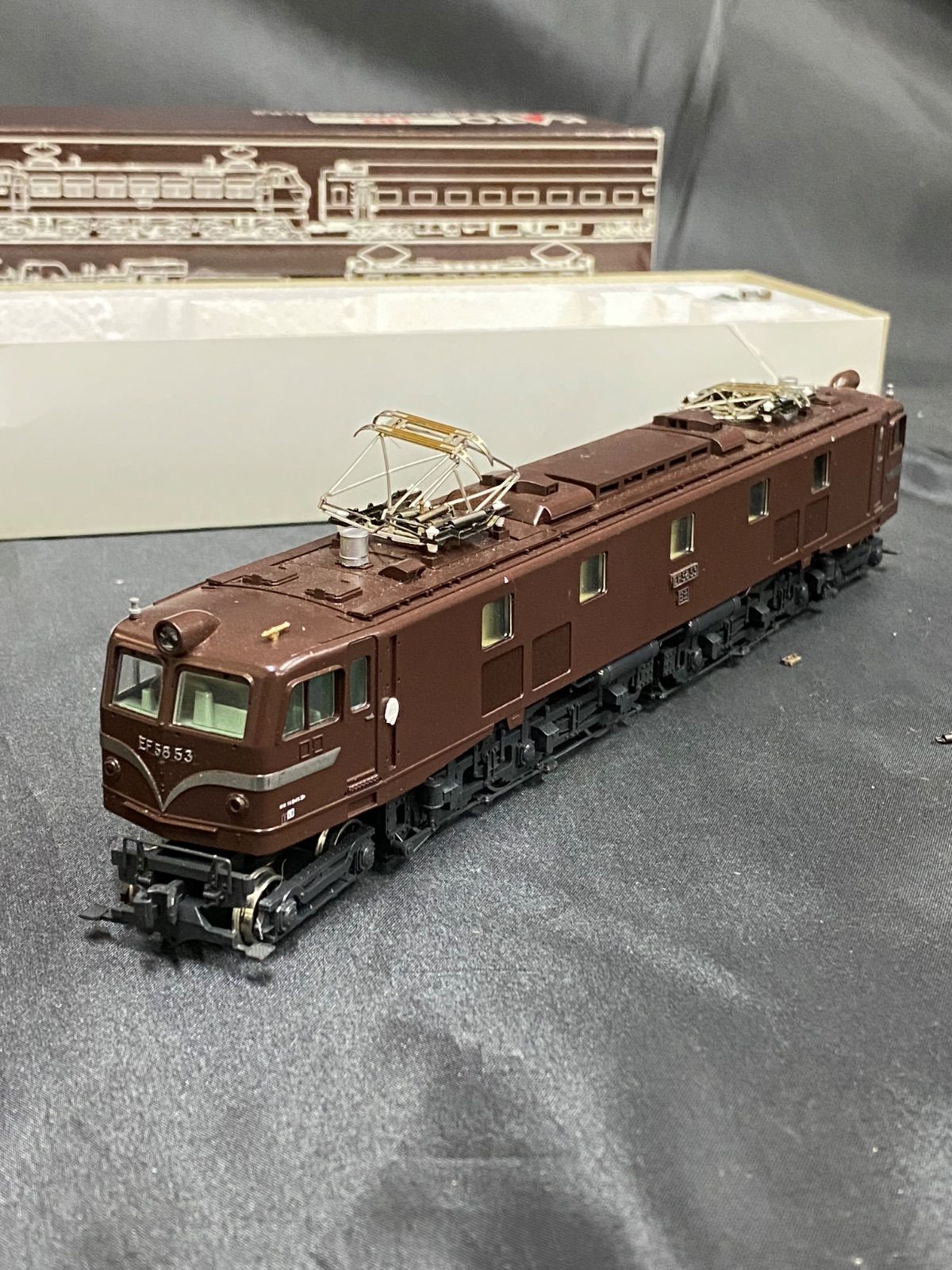HOゲージ KATO 1-302 EF58 茶 KATO 1-302 EF58 茶 電気機関車 カトー 鉄道模型 HOゲージ 中古