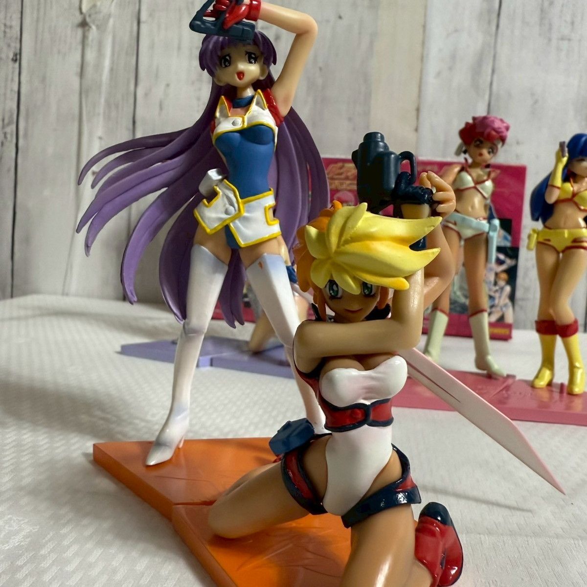 ダーティペアクロニクル　フィギュア　6個セット 値下げ交渉歓迎] ダーティペアクロニクル フィギュアセット 6種