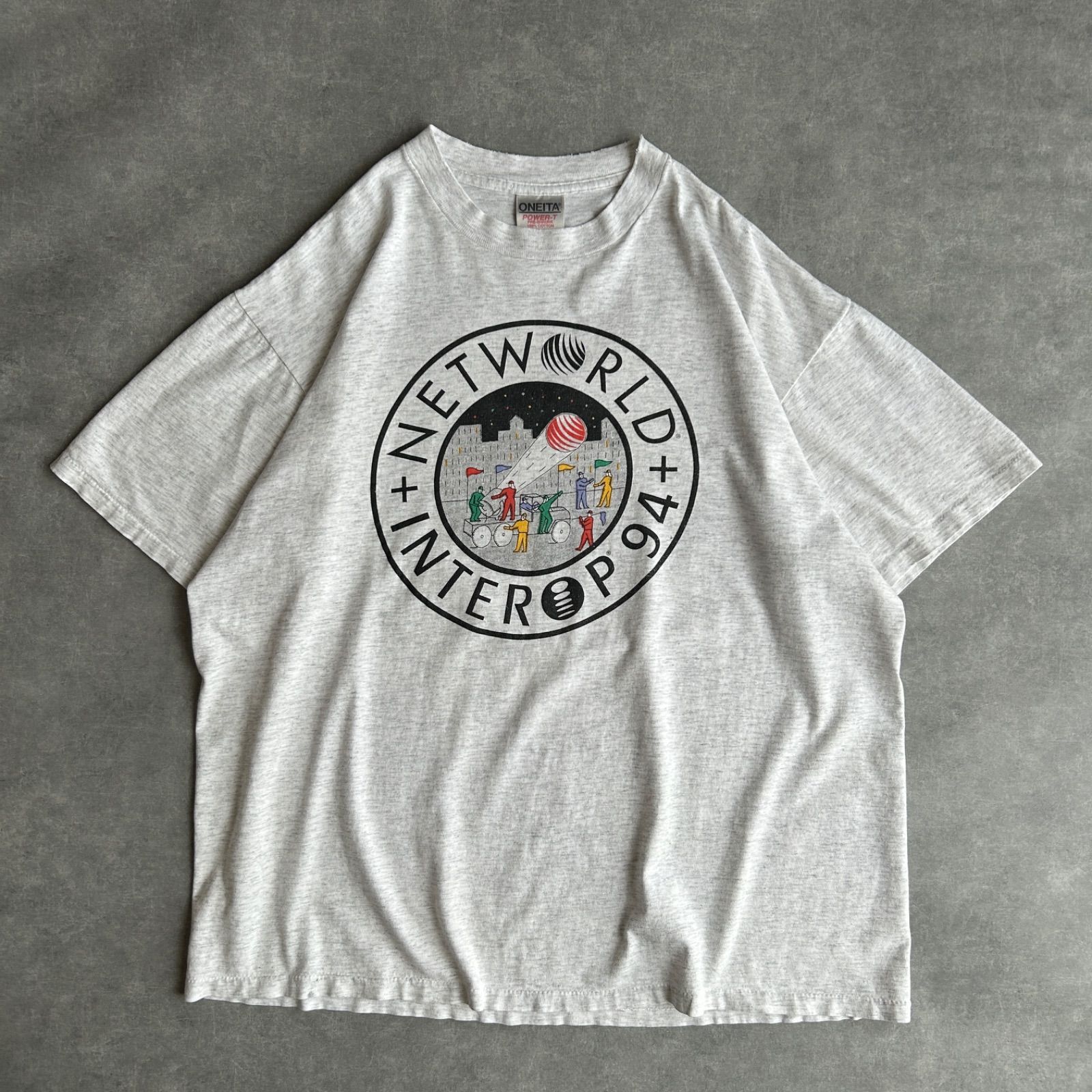 90s/ONEITA/オニータ/半袖Tシャツ/USA製/アメリカ製/シングルステッチ 