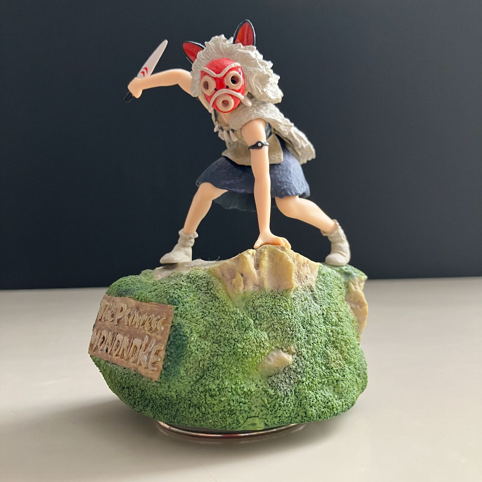 【希少品】　ジブリ　もののけ姫　サン　オルゴール 超希少品】もののけ姫 サン オルゴール