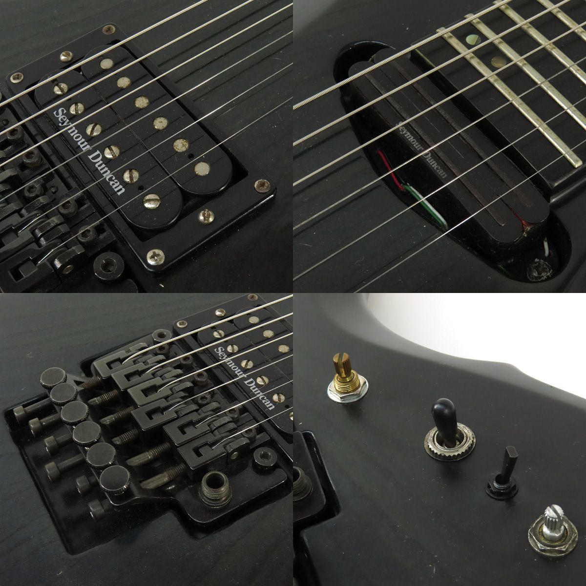 ESP FOREST-GT Mod シースルーブラック エレキギター ※中古