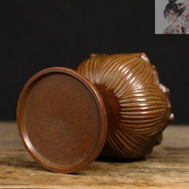 銅細工 宝蓮灯蓮香炉 盤香炉 香道具 装飾品 工芸品 美術品 置物 銅細工 宝蓮灯蓮香炉 盤香炉 香道具 装飾品 工芸品 美術