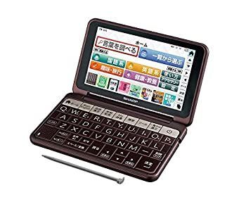 中古】(未使用・未開封品)シャープ カラー電子辞書 Brain 生活
