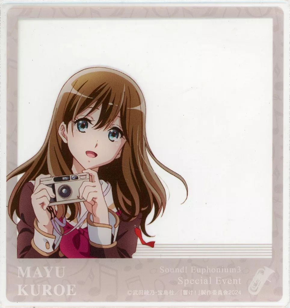 響け!ユーフォニアム 黒江真由　アクリルクリアカード　立川イベント x2