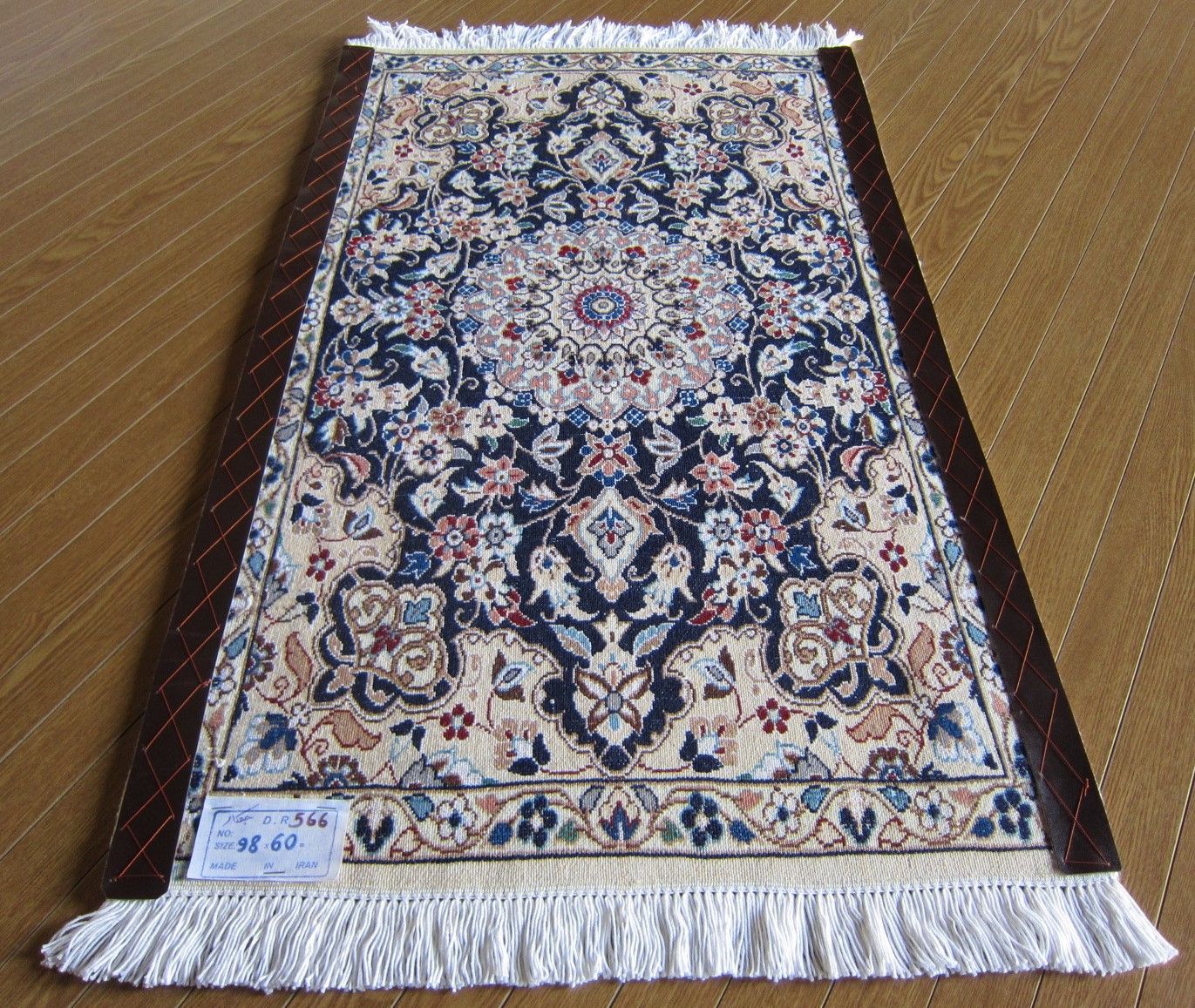 AN様　　イラン産ペルシャカーペット　絨毯 ペルシャ絨毯 ビシャー 約115×181cm 284368-8】イラン製