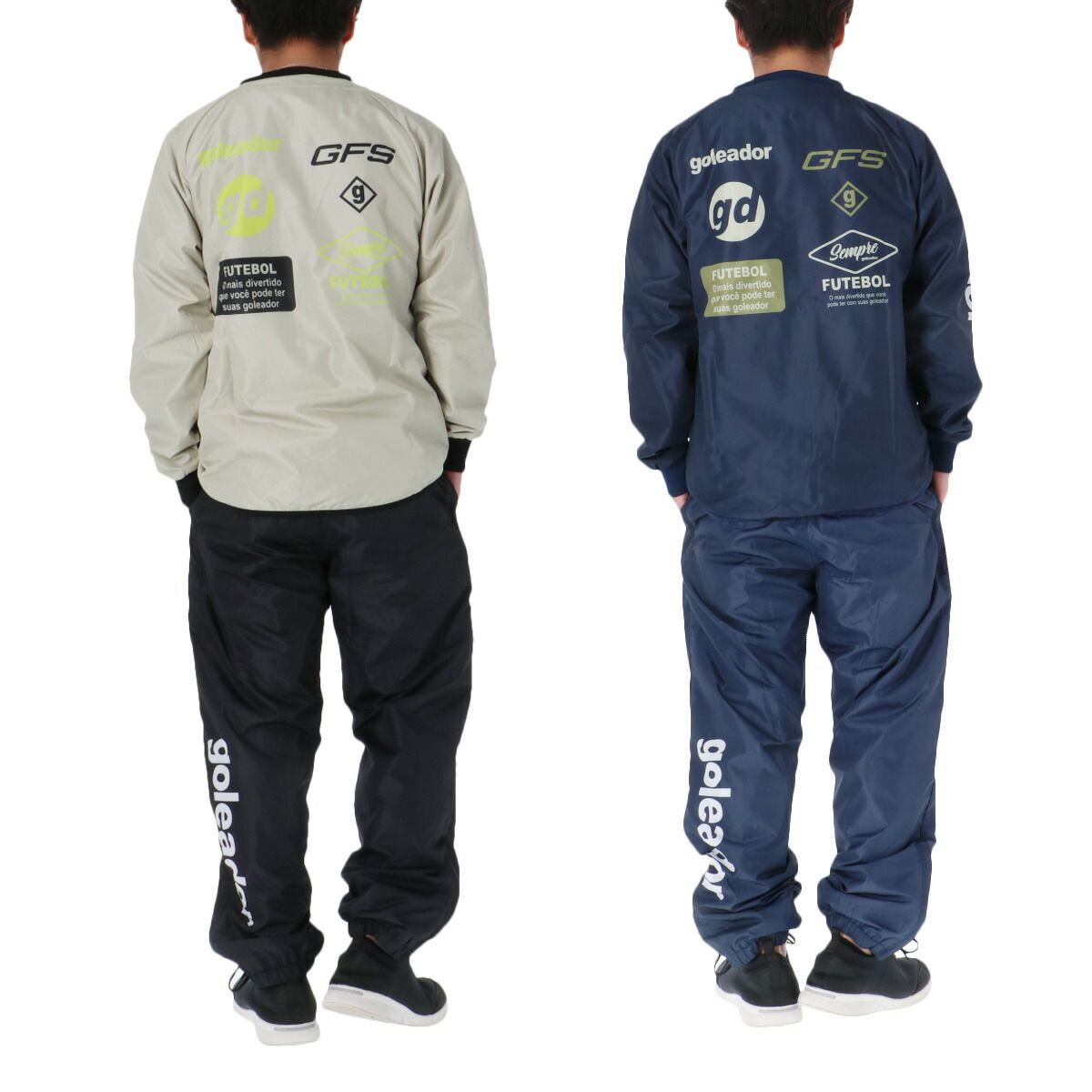 goleador ウィンドブレーカー LLサイズ上下ブラック