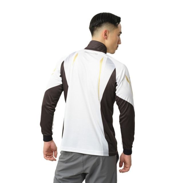 シマノ リミテッドプロ フルジップシャツ SH-107Y ブラッドレッド M