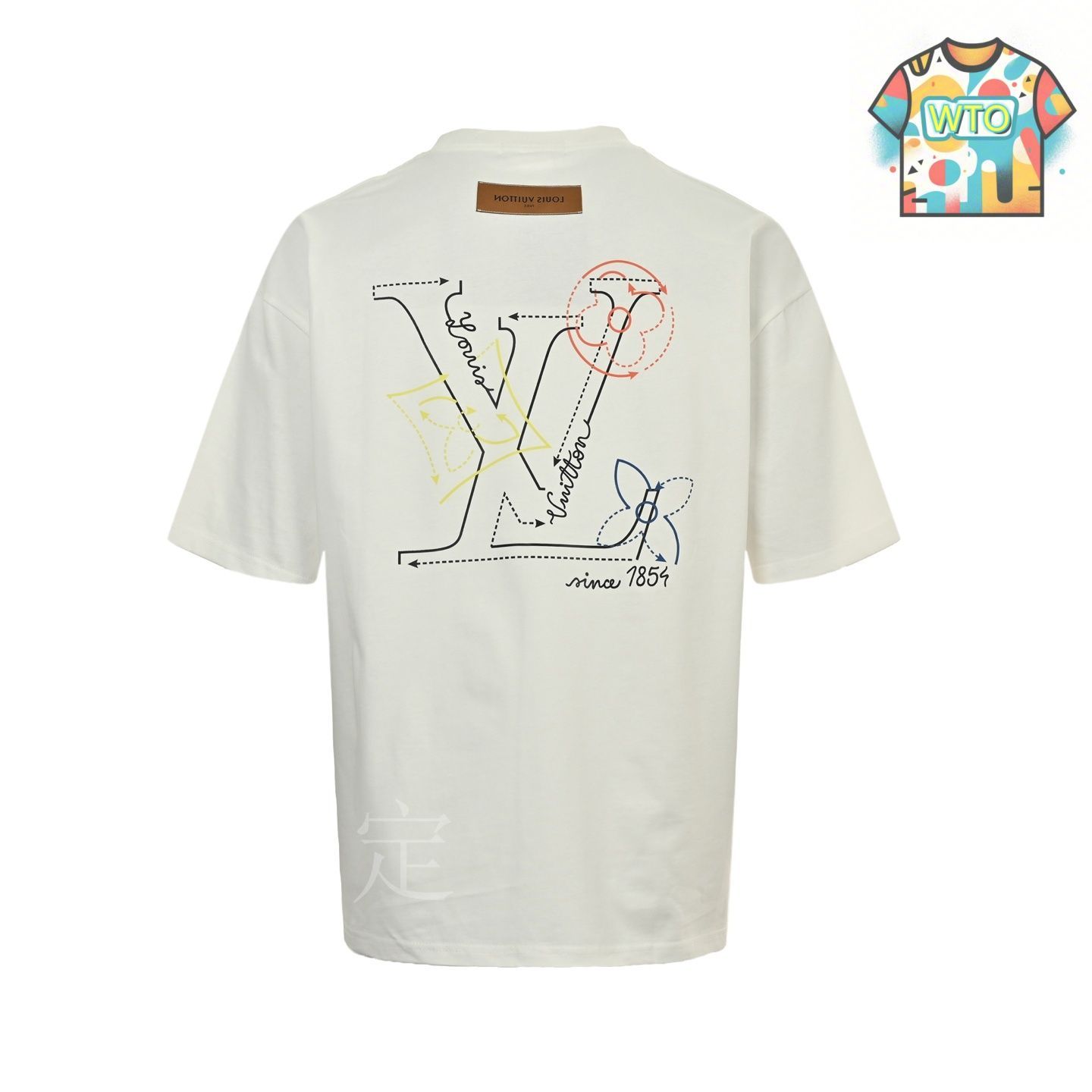 LOUIS VUITTON プリントショートスリーブコットンTシャツ プリントショートスリーブコットンTシャツ ｜ルイ・ヴィトン