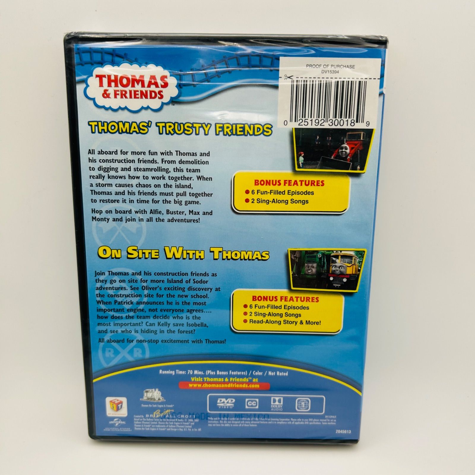 Thomas u0026 Friends: Thomas Trusty Friends / On Site トーマス [DVD] [Import]　B606D