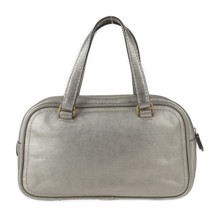 LOEWE ロエベ ミニボストンバッグ ハンドバッグ - レザー