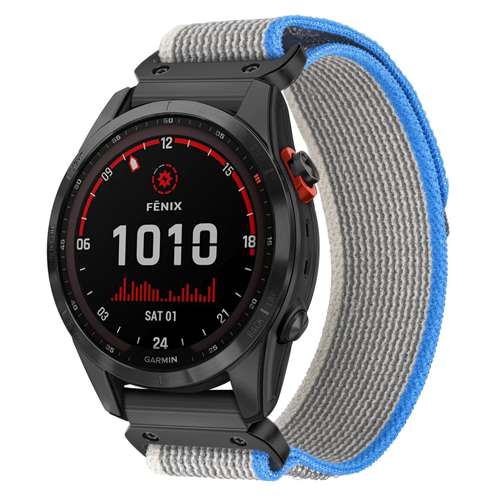 【送料無料】 26mm_グレー [torbollo] ガーミンベルト 26MMガーミンスマートウォッチベルト Garmin Fenix 5X / Fenix 5