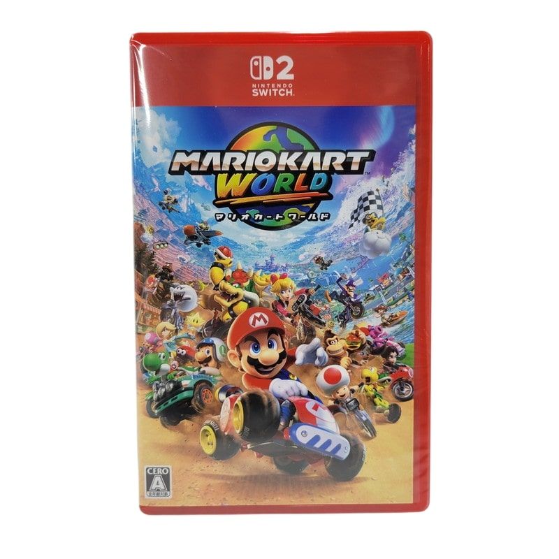 未開封 ゲーム マリオカート ワールド CERO区分_A 全年齢対象 Nintendo Switch 2 任天堂 スイッチ2 ソフト 029-251026-as-19-izu