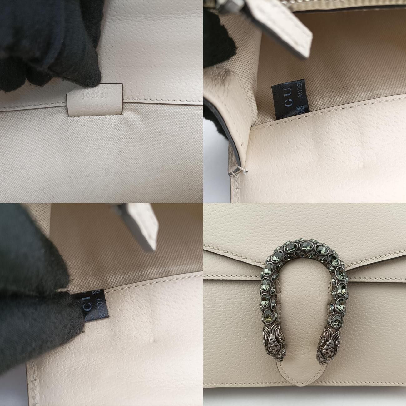 グッチGucciディオニュソスホワイトレザー400249A029267007