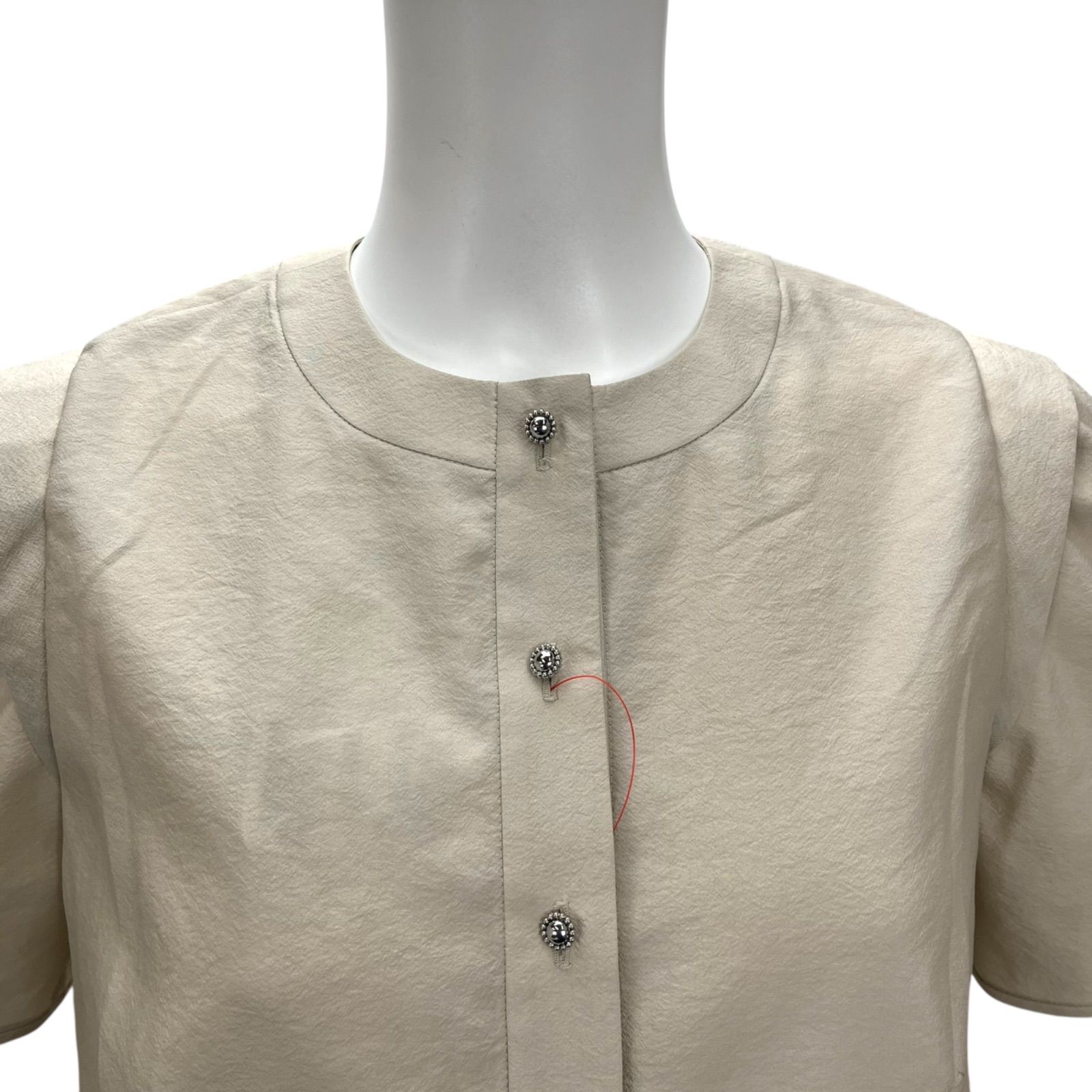 極美品 ルネ Rene 上品可愛い ブラウス シャツ 34、 S レディース