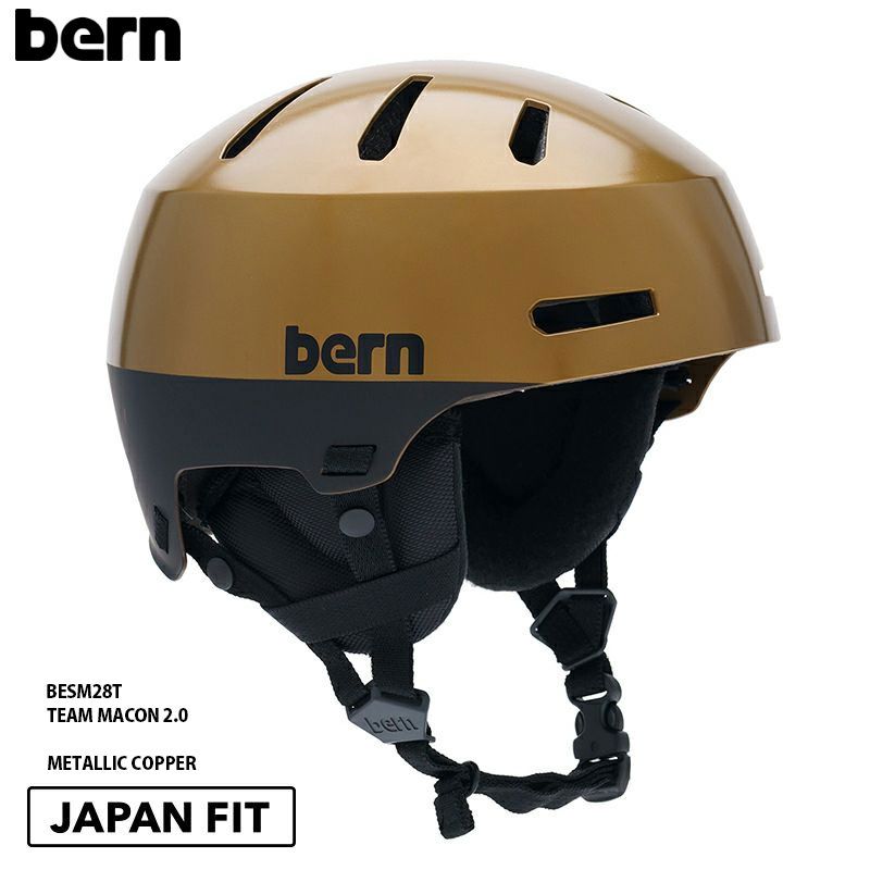 バーン ヘルメット ユニセックス 23-24 bern TEAM MACON 2.0 チーム メーコン2.0 JAPAN FIT 2024 日本正規品