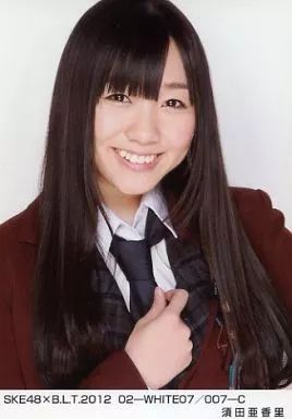 中古】生写真(AKB48・SKE48) 須田亜香里/SKE48×B.L.T.2012 02-WHITE07