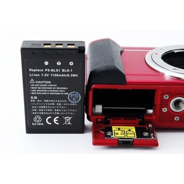 オリンパス OLYMPUS E-PL1s レンズセット レッド 美品 小型軽量