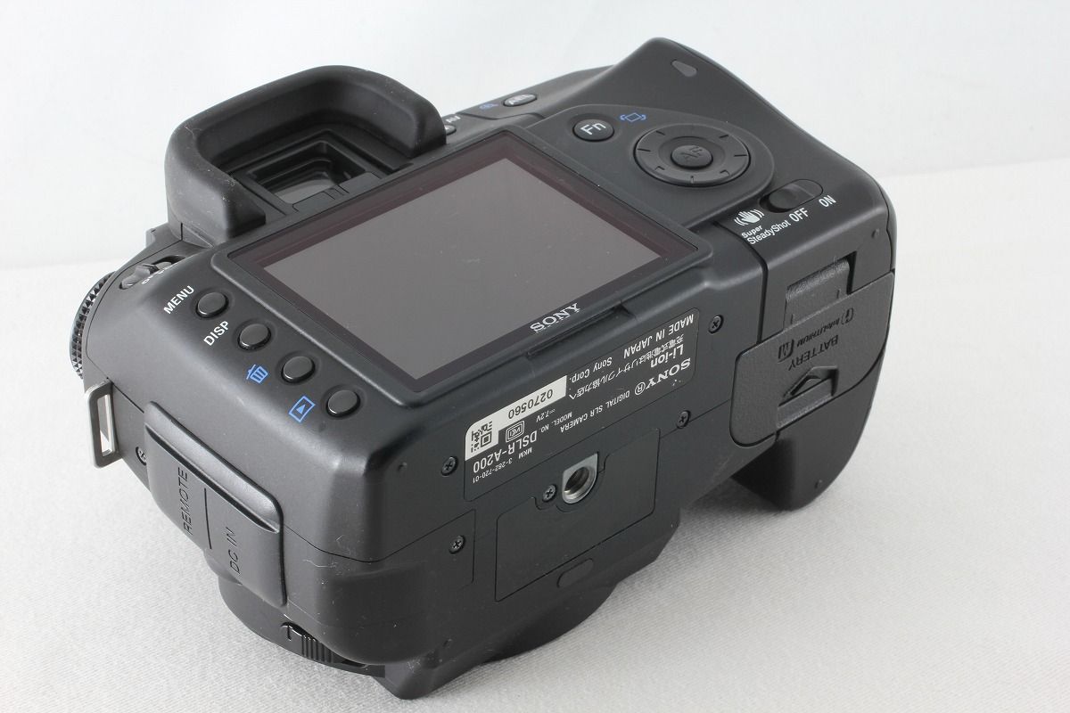 SONY α200 DSLR-A200W ダブルレンズキット SONY デジタル一眼レフカメラ Wズームレンズキット α200 ダブル