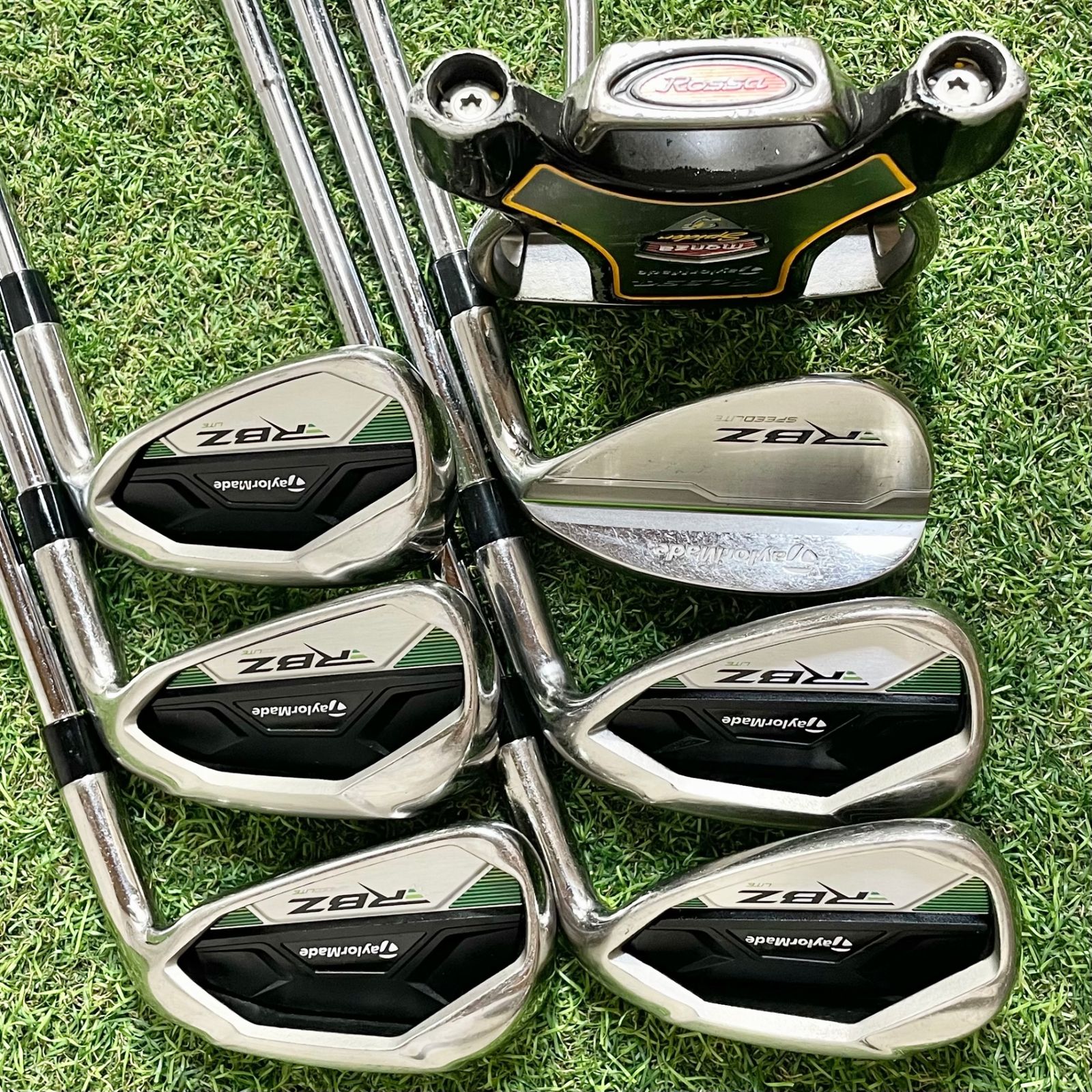テーラーメイド RBZクラブ10本セット／スチールシャフト／キャディバッグ付き 楽天市場】テーラーメイド RBZ SPEEDLITE クラブセット 10本組