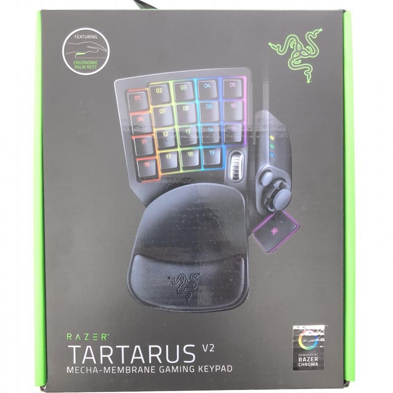 Razer Tartarus V2  RZ07-02270100-R3M1 ゲーミングキーパッド 左手デバイス[66]
