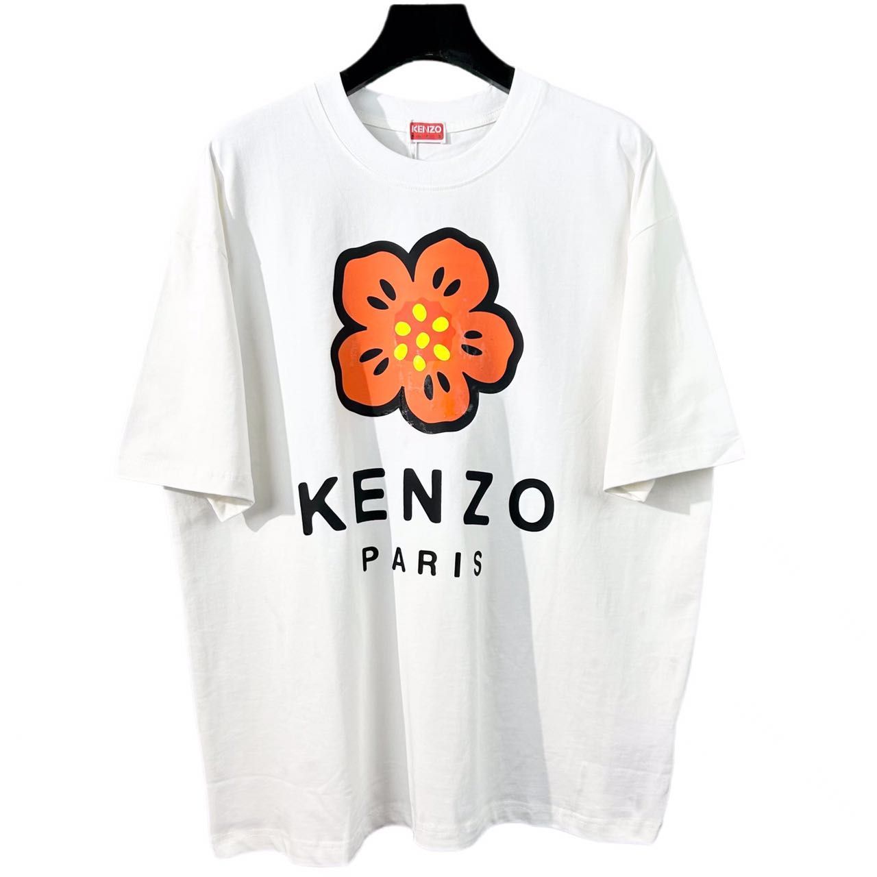 使い勝手抜群のデザイン☆KENZO ケンゾー☆ボーク フラワー デザイン 半袖 Tシャツユニセックス