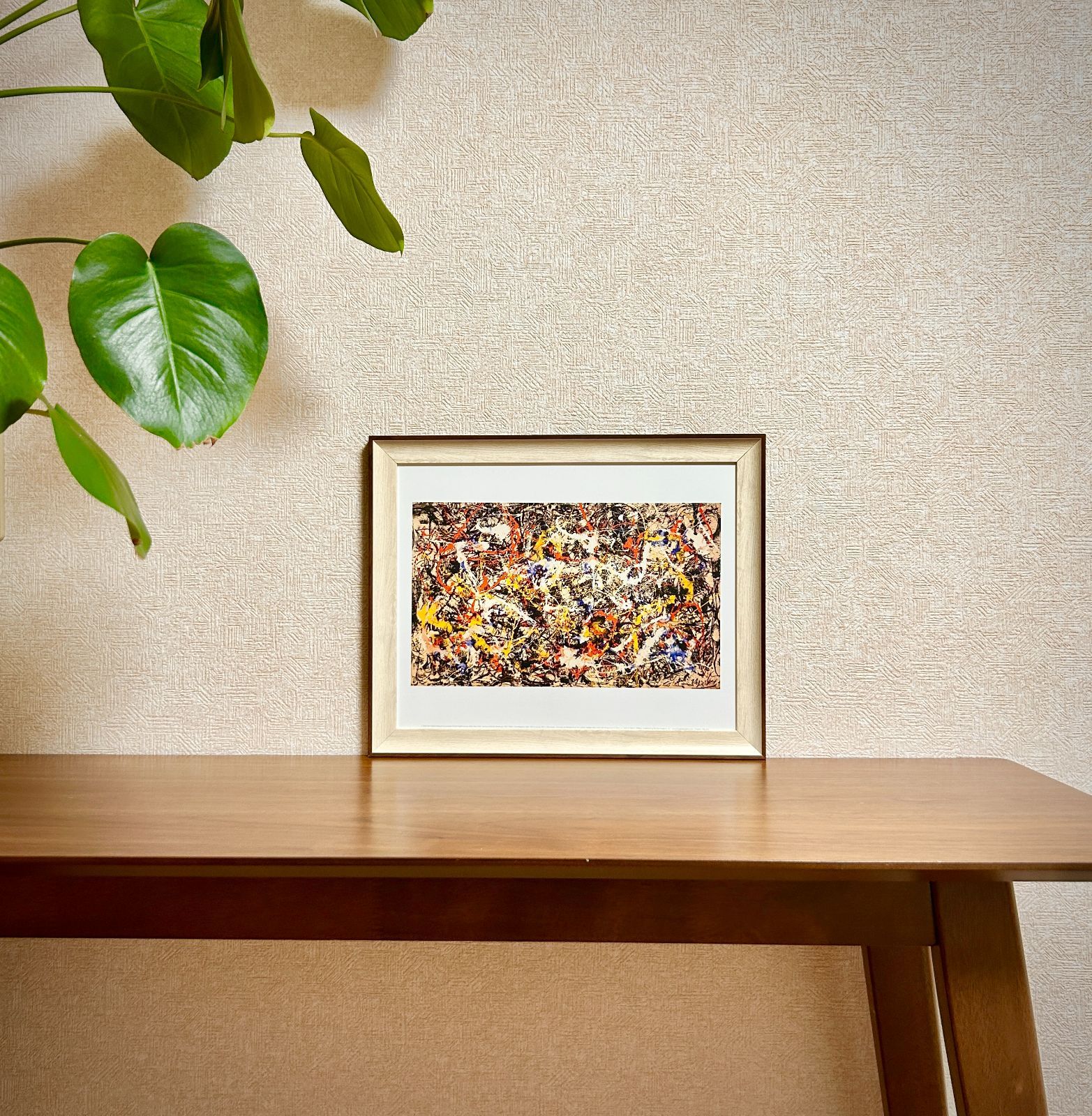 新品☆額縁付アートポスター☆ジャクソンポロック☆Jackson Pollock