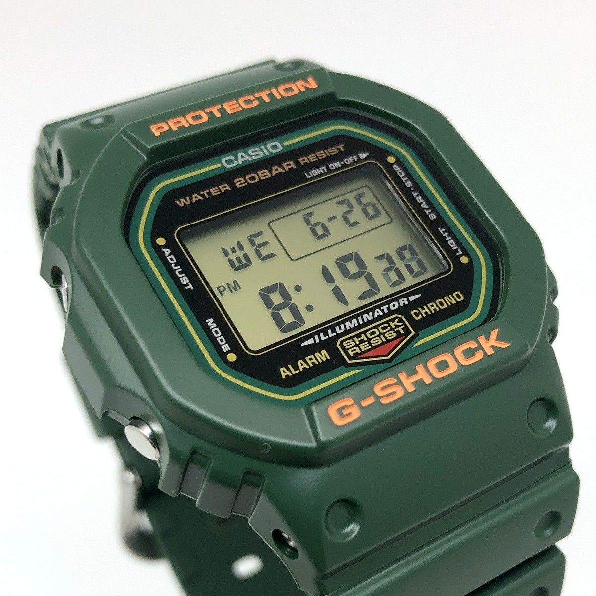 G-SHOCK ジーショック CASIO カシオ 腕時計 DW-5600RB-3 復刻グリーン
